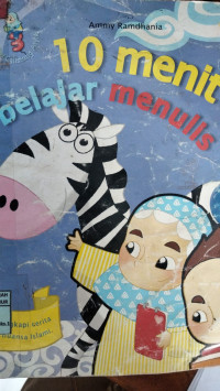 Image of 10 Menit Belajar Menulis