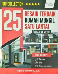 Image of 25 Desain Terbaik Rumah Mungil satu lantai