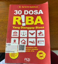 Image of 30 Dosa Riba Yang Dianggap Biasa
