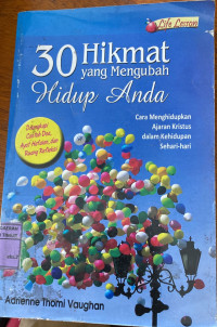 Image of 30 Hikmat yang mengubah Hidup Anda