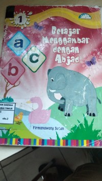 Image of Belajar Menggambar dengan Abjad