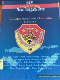 Image of Ensiklopedia Nusa Tenggara Timur