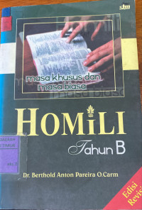 Image of Homili Tahun B