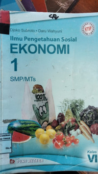 Image of Ilmu Pengetahuan Sosial Ekonomi 1 untuk SMP/MTs kelas VII