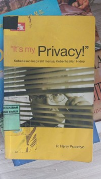 Image of It's My Privacy
