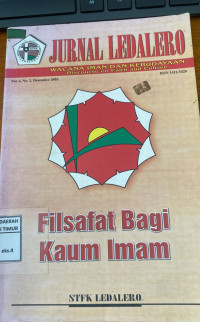 Image of Jurnal Ledalero Filsafat Bagi Kaum Imam