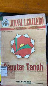 Image of Jurnal Ledalero Seputar Tanah