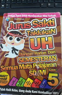 Image of Jurus Sakti Taklukan UH SD/MI Kelas 5