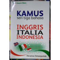 Image of Kamus Seri 3 Bahasa Inggris Italia Indonesia