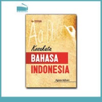 Image of Kosakata Bahasa Indonesia