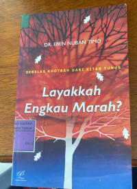 Image of Layakkah Engkau Marah?
