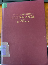 Image of Mencari Pesan Misa Santo-Santa
