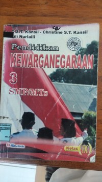 Image of Pendidikan Kewarganegaraan 3 SMP/MTs