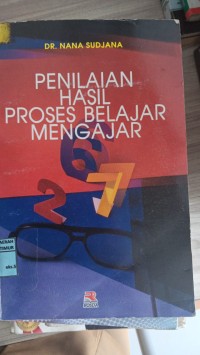 Image of Penilaian Hasil Proses Belajar Mengajar