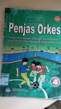 Image of Penjas Orkes 4 untuk SD Kelas 4