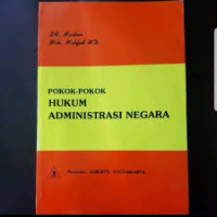 Image of Pokok-Pokok Hukum Administrasi Negara