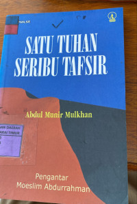 Image of Satu Tuhan Seribu Tafsir
