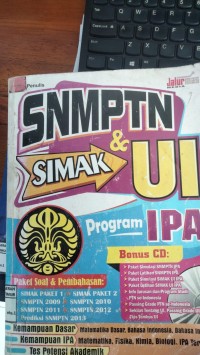 Image of SNMPTN dan SIMAK UI Program IPA