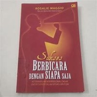 Image of Sukses Berbicara dengan siapa saja