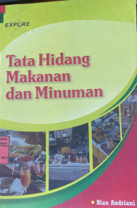 Image of Tata Hidang Makanan dan Minuman