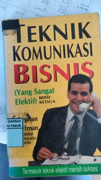 Image of Teknik Komunikasi Bisnis