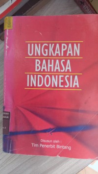 Image of Ungkapan Bahasa Indonesia